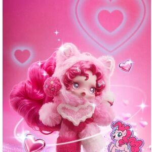 POP MART SKULLPANDA × My Little Pony Series Plush - (Pinkie Pie)